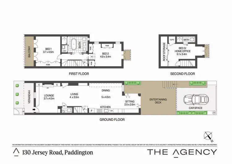 Floorplan of Homely house listing, 130 Jersey Road, Paddington NSW 2021