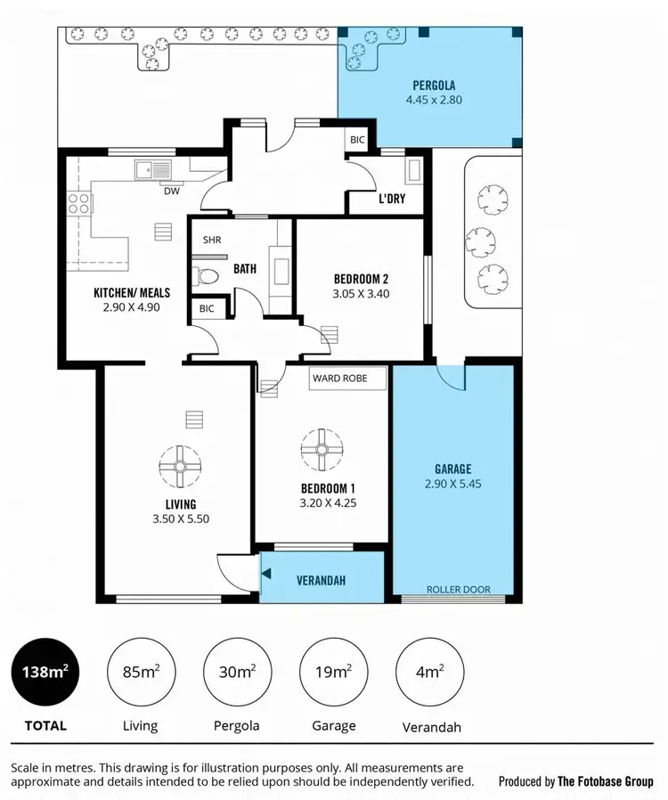 Floorplan of Homely unit listing, 3/466 Glynburn Road, Burnside SA 5066