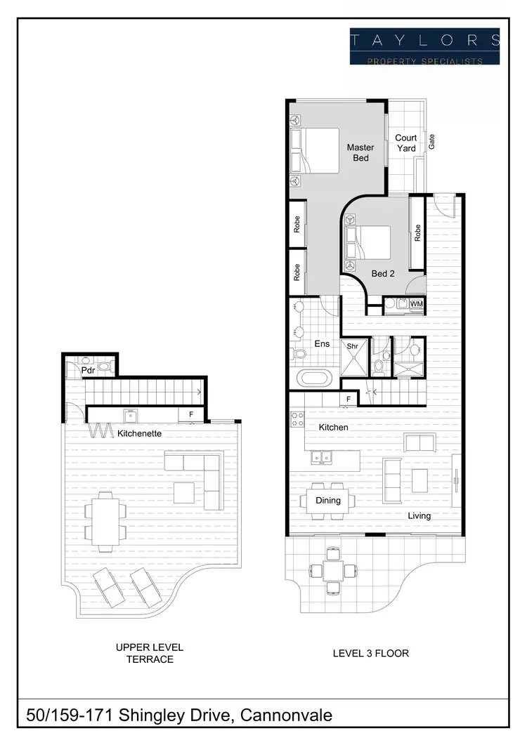 Floorplan of Homely unit listing, 50/159-171 Shingley Drive, Cannonvale QLD 4802