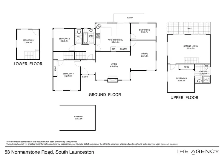 Floorplan of Homely house listing, 53 Normanstone Road, South Launceston TAS 7249