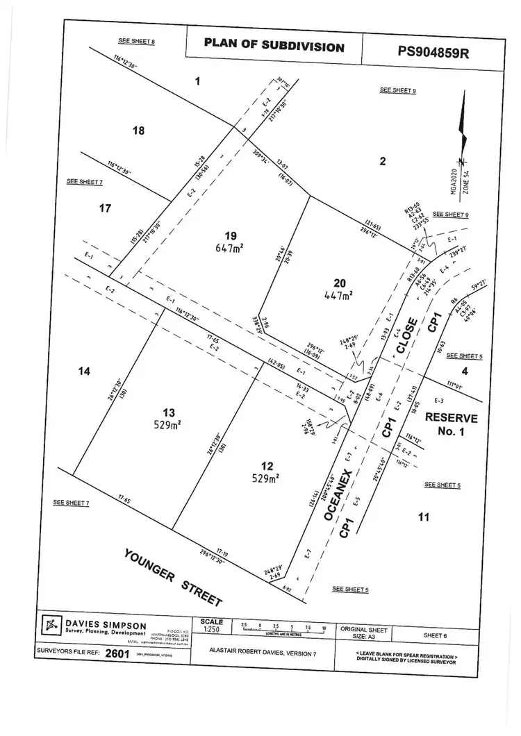 Floorplan of Homely land listing, 84 Younger Street, Warrnambool VIC 3280