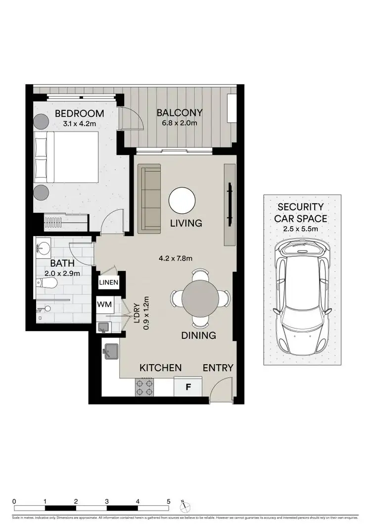 Floorplan of Homely apartment listing, 102/218 Parramatta Road, Homebush NSW 2140