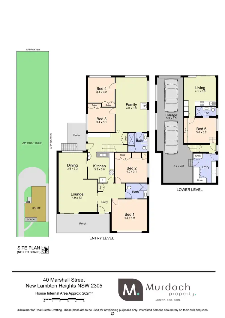 Floorplan of Homely house listing, 40 Marshall Street, New Lambton Heights NSW 2305