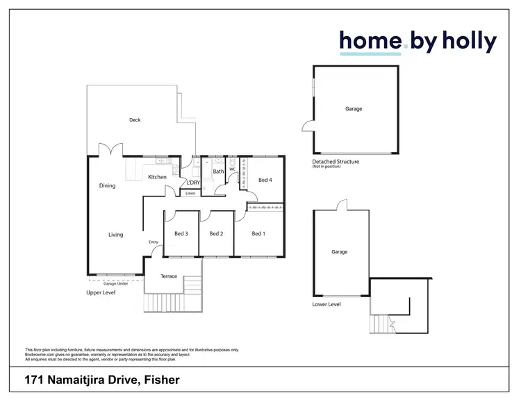 Floorplan of Homely house listing, 171 Namatjira Drive, Fisher ACT 2611