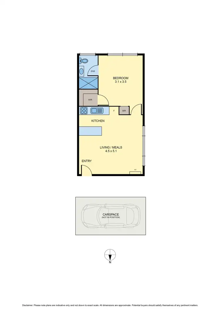 Floorplan of Homely apartment listing, 16/158 Napier Street, Essendon VIC 3040