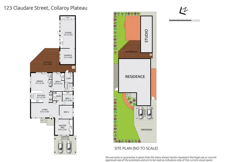 Floorplan of Homely house listing, 123 Claudare Street, Collaroy Plateau NSW 2097