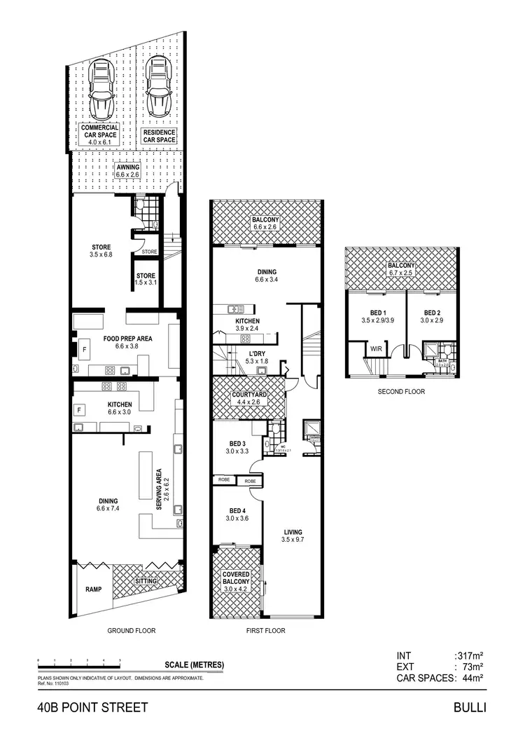 Floorplan of Homely house listing, 40B Point Street, Bulli NSW 2516
