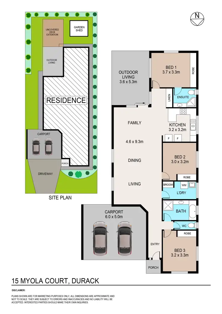 Floorplan of Homely house listing, 15 Myola Court, Durack NT 830