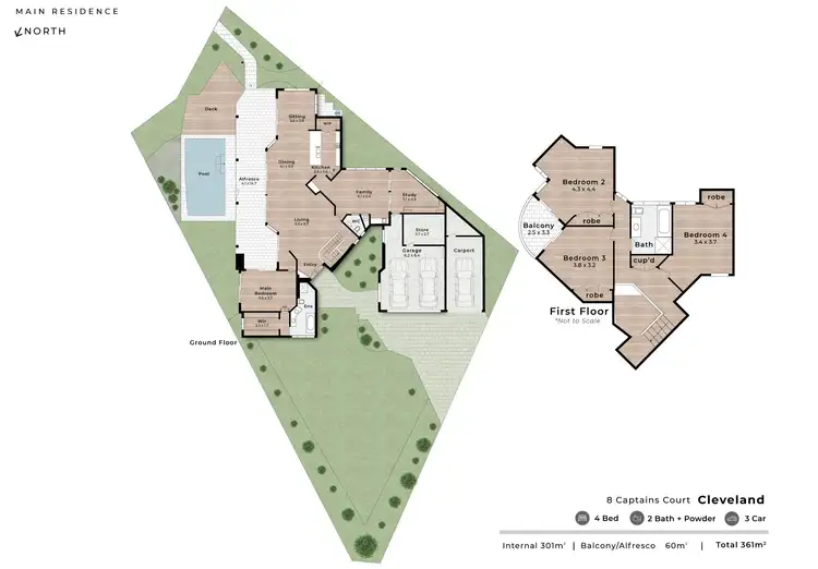 Floorplan of Homely house listing, 8 Captains Court, Raby Bay QLD 4163
