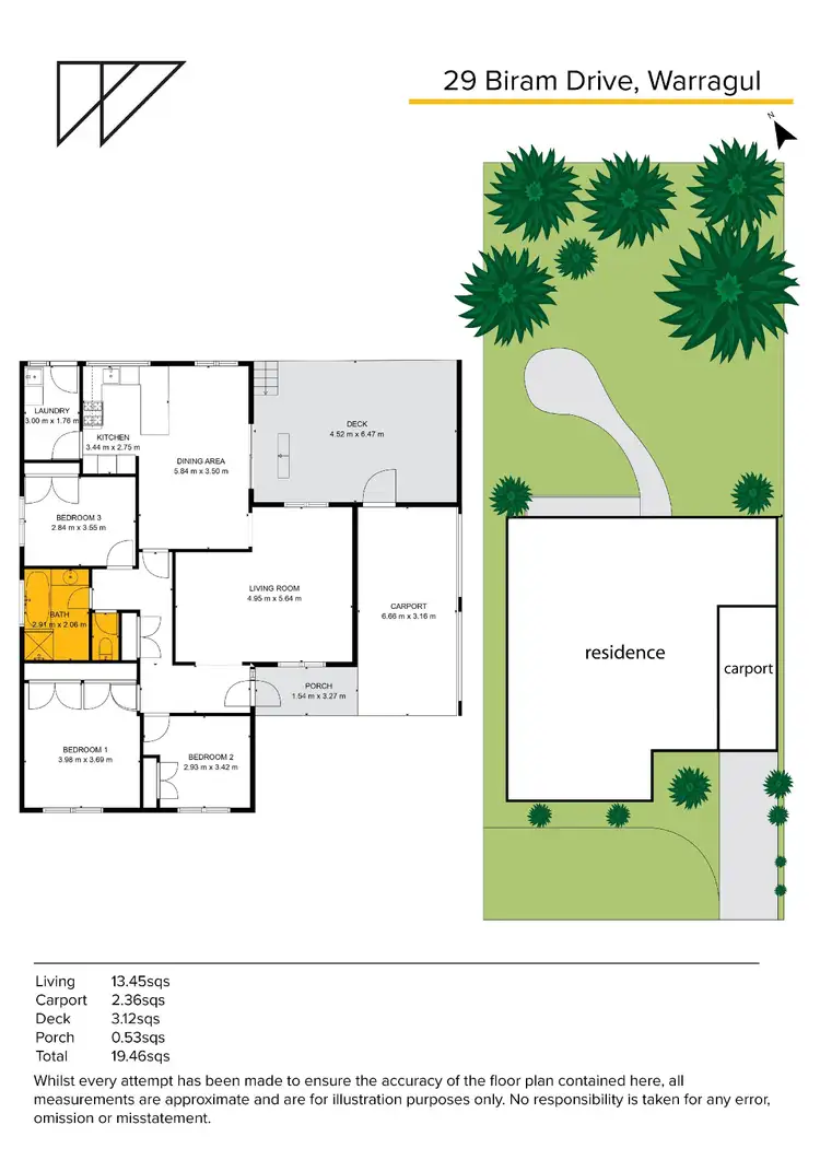 Floorplan of Homely house listing, 29 Biram Drive, Warragul VIC 3820