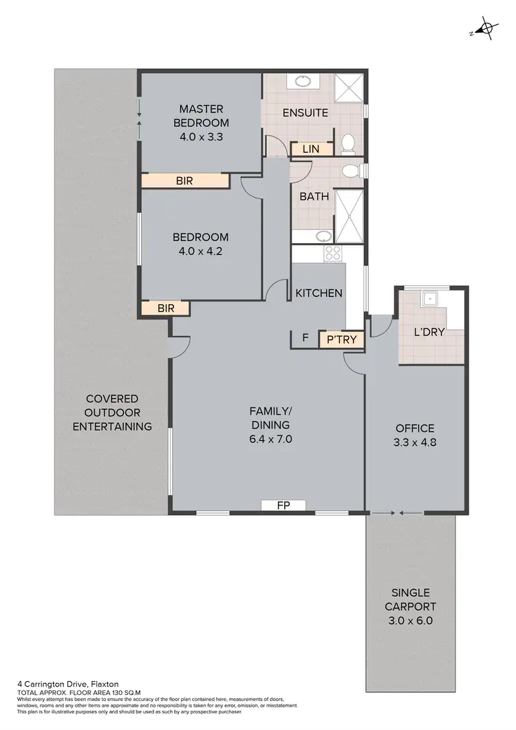 Floorplan of Homely house listing, 4 Carrington Drive, Flaxton QLD 4560