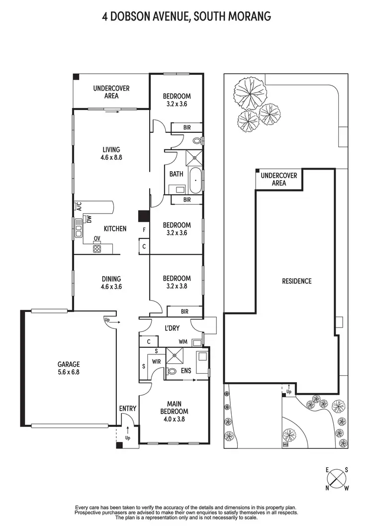 Floorplan of Homely house listing, 4 Dobson Avenue, South Morang VIC 3752