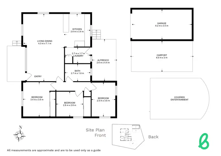 Floorplan of Homely house listing, 5 Blaxland Avenue, Singleton NSW 2330