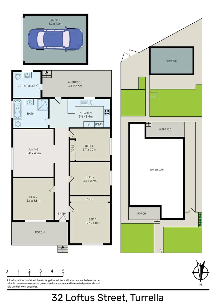 Floorplan of Homely house listing, 32 Loftus Street, Turrella NSW 2205