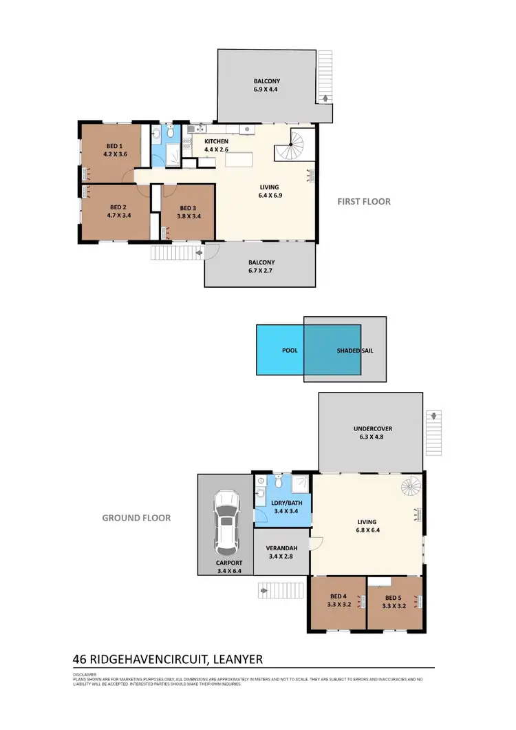 Floorplan of Homely house listing, 46 Ridgehaven Circuit, Leanyer NT 812