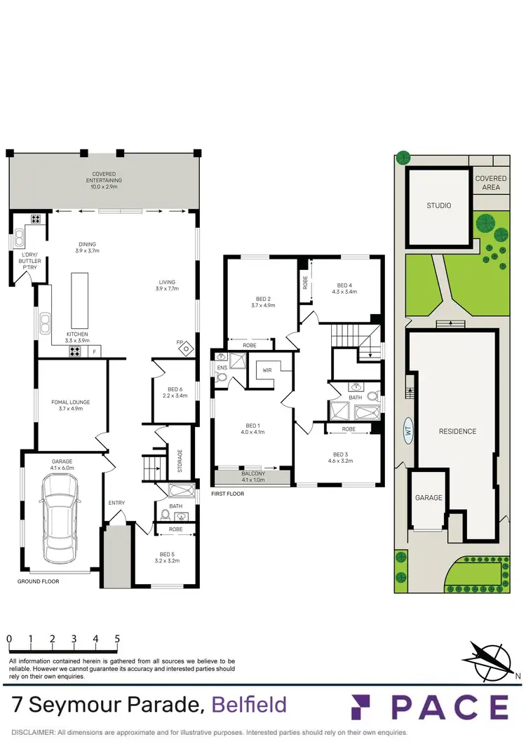 Floorplan of Homely house listing, 7 Seymour Parade, Belfield NSW 2191