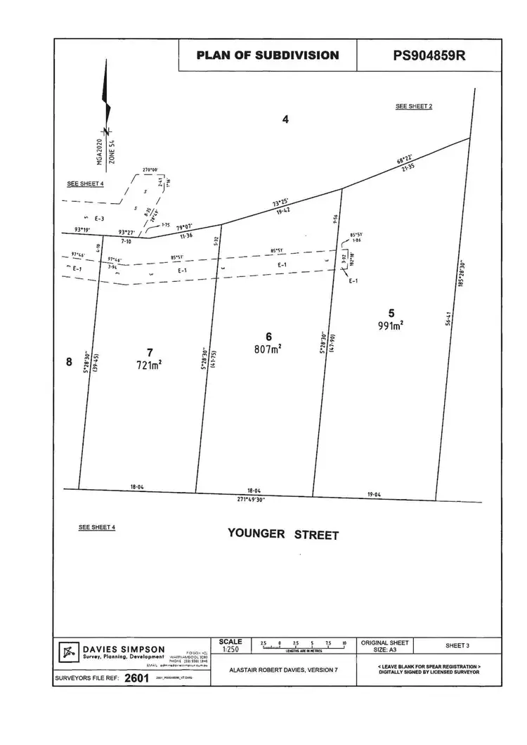 Floorplan of Homely land listing, 68 Younger Street, Warrnambool VIC 3280
