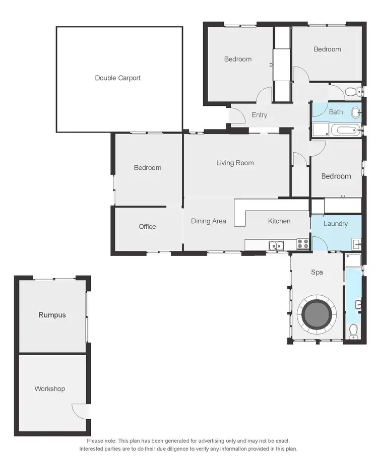 Floorplan of Homely house listing, 326 Christopher Court, Lavington NSW 2641