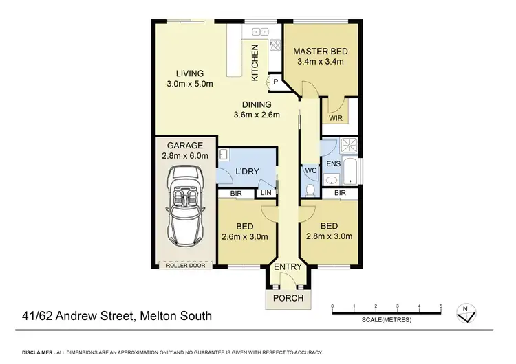 Floorplan of Homely unit listing, 41/62 Andrew Street, Melton South VIC 3338