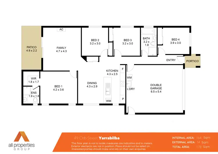 Floorplan of Homely house listing, 49 Orb Street, Yarrabilba QLD 4207