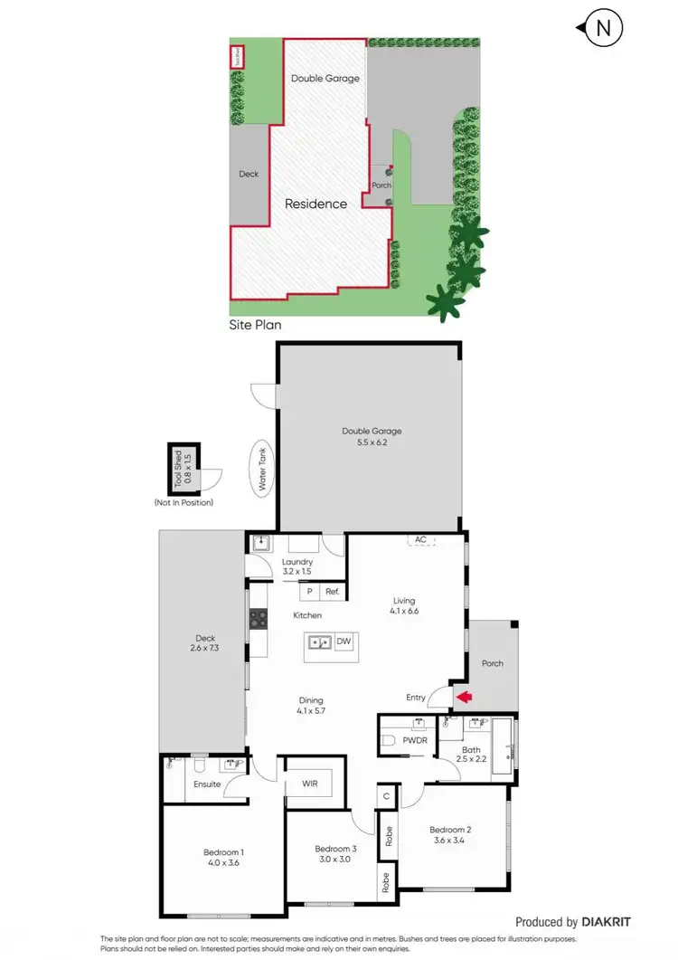 Floorplan of Homely house listing, 240 Eastbourne Road, Rosebud VIC 3939
