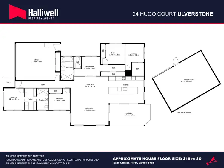 Floorplan of Homely house listing, 24 Hugo Court, Ulverstone TAS 7315