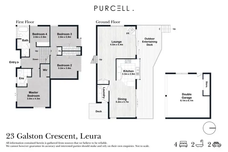 Floorplan of Homely house listing, 23 Galston Crescent, Leura NSW 2780