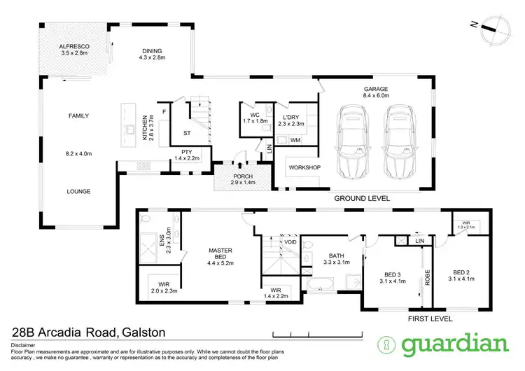 Floorplan of Homely house listing, 28B Arcadia Road, Galston NSW 2159