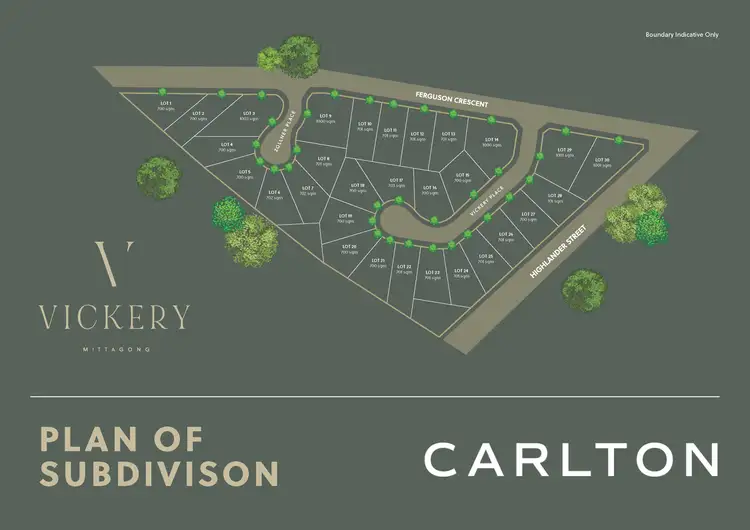 Floorplan of Homely land listing, LOT 1, 5, 8, 1, 21 Ferguson Crescent, Mittagong NSW 2575