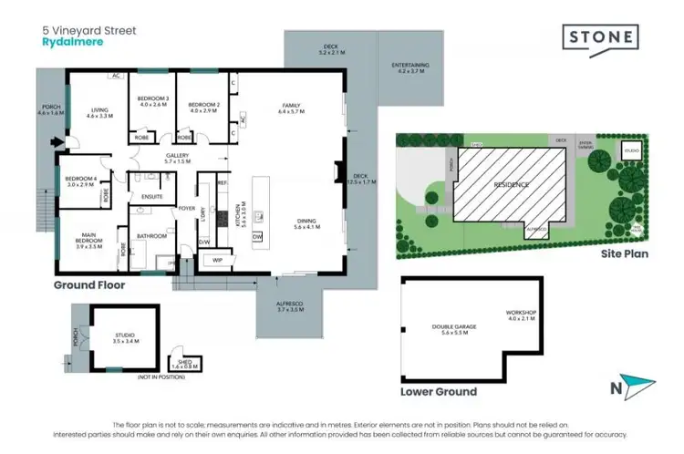 Floorplan of Homely house listing, 5 Vineyard Street, Rydalmere NSW 2116