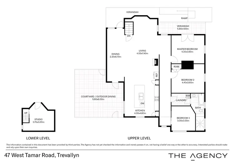 Floorplan of Homely house listing, 47 West Tamar Road, Trevallyn TAS 7250