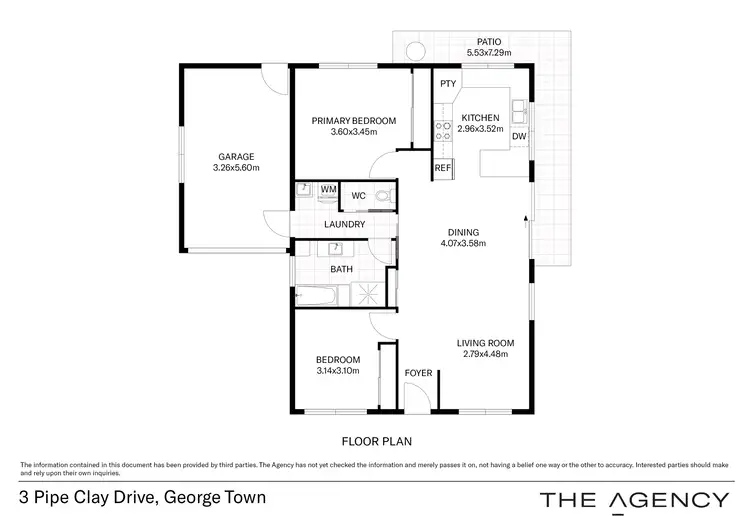 Floorplan of Homely house listing, 3 Pipe Clay Drive, George Town TAS 7253