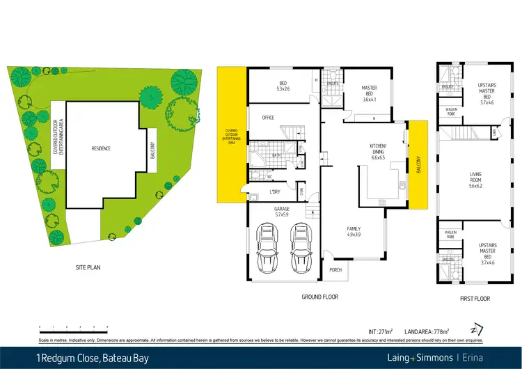 Floorplan of Homely house listing, 1 Redgum Close, Bateau Bay NSW 2261