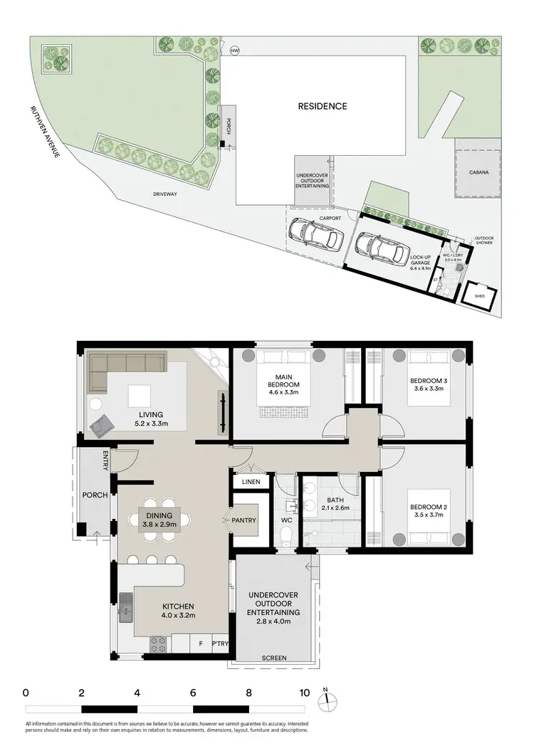 Floorplan of Homely house listing, 44 Ruthven Avenue, Milperra NSW 2214