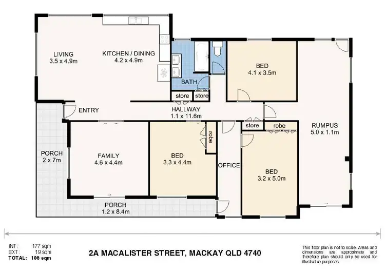 Floorplan of Homely house listing, 2A MacAlister Street, Mackay QLD 4740