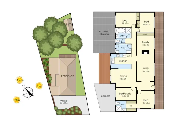 Floorplan of Homely house listing, 11 Lautrec Street, Frankston VIC 3199