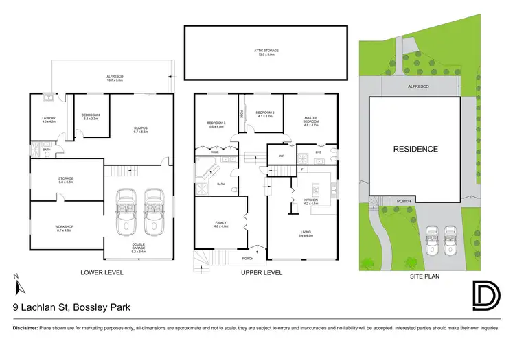 Floorplan of Homely house listing, 9 Lachlan Street, Bossley Park NSW 2176