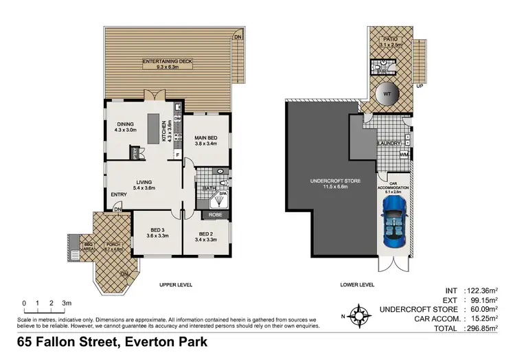Floorplan of Homely house listing, 65 Fallon Street, Everton Park QLD 4053