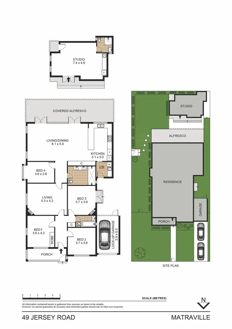 Floorplan of Homely house listing, 49 Jersey Road, Matraville NSW 2036