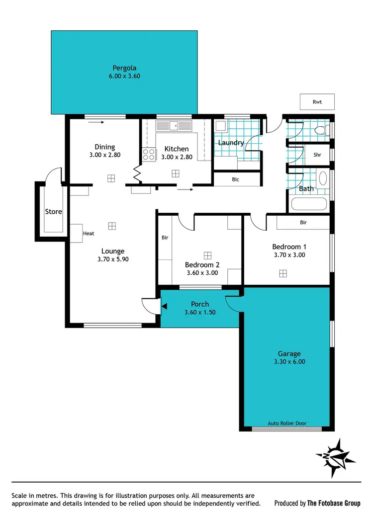 Floorplan of Homely unit listing, 4/14A Addison Road, Black Forest SA 5035