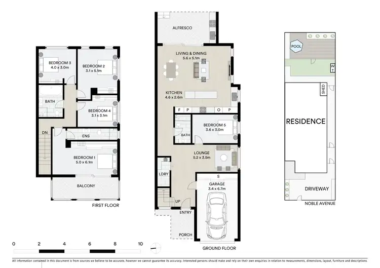 Floorplan of Homely house listing, 307 Noble Avenue, Greenacre NSW 2190