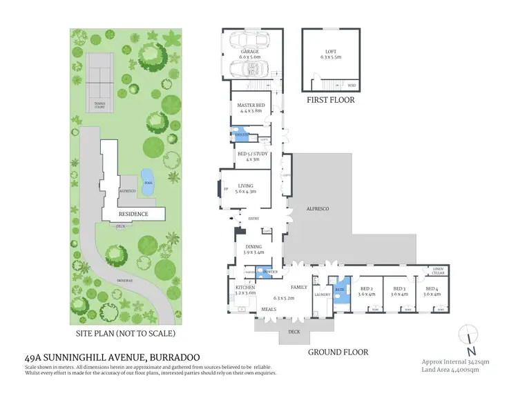 Floorplan of Homely house listing, 49A Sunninghill Avenue, Burradoo NSW 2576