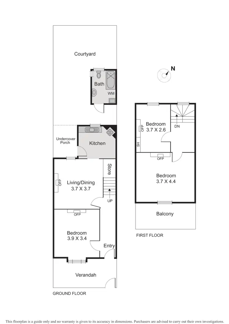 Floorplan of Homely house listing, 427 Bay Street, Port Melbourne VIC 3207