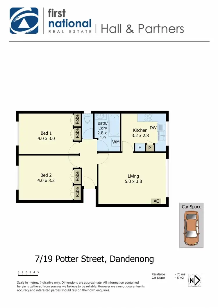Floorplan of Homely unit listing, 7/19 Potter Street, Dandenong VIC 3175