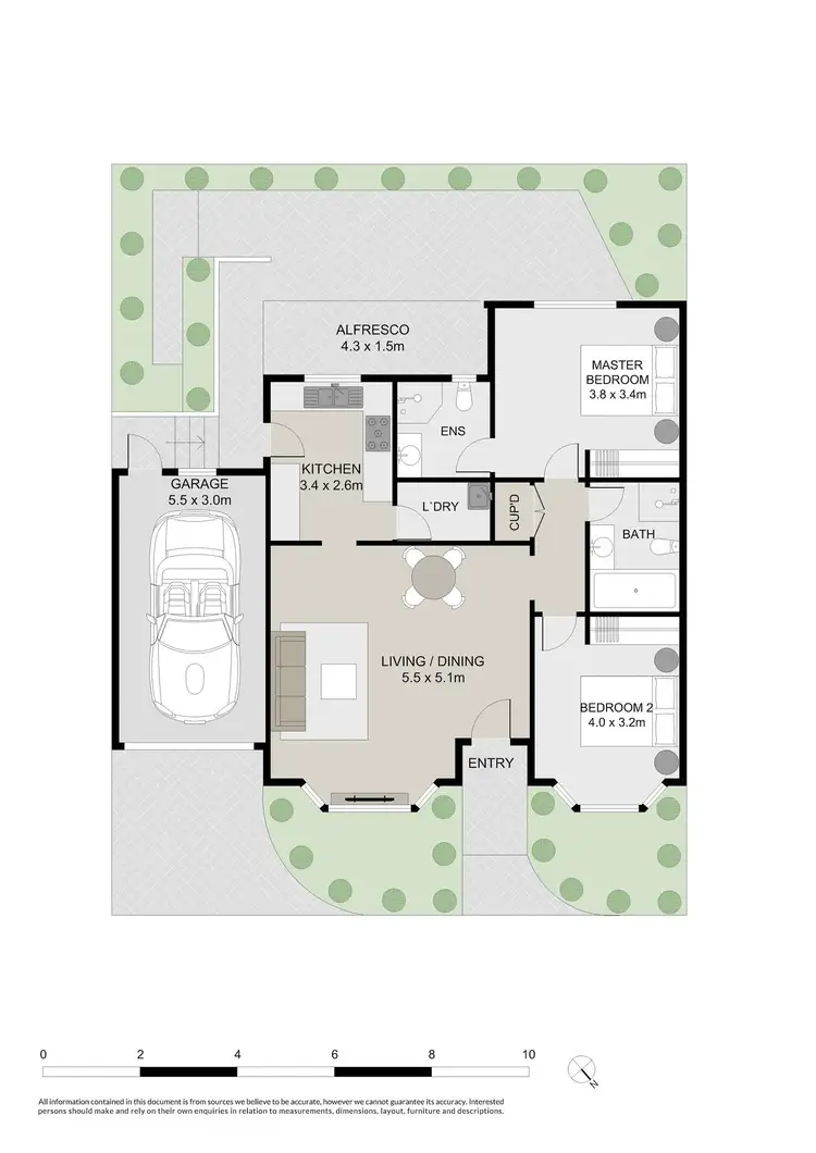 Floorplan of Homely villa listing, 2/176 Cressy Road, North Ryde NSW 2113