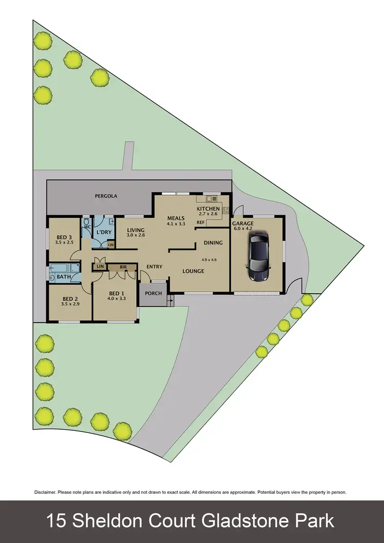 Floorplan of Homely house listing, 15 Sheldon Court, Gladstone Park VIC 3043