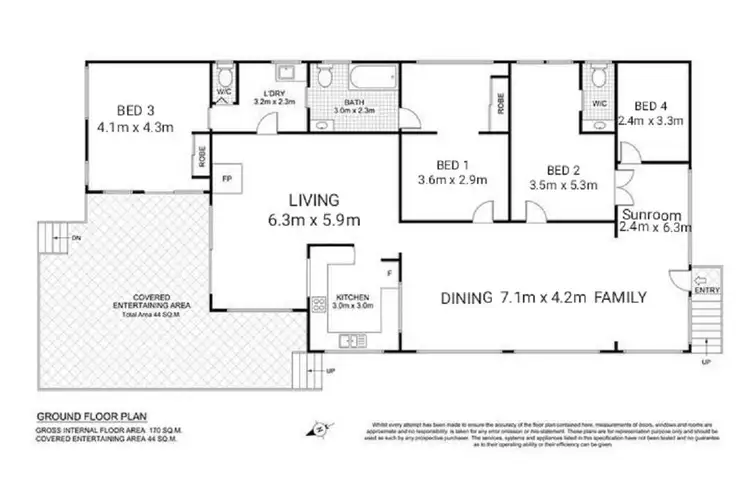 Floorplan of Homely house listing, 316 Glenrock Parade, Tascott NSW 2250