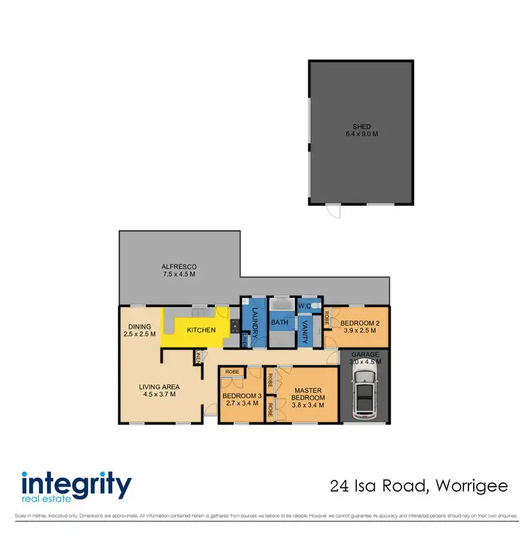 Floorplan of Homely house listing, 24 Isa Road, Worrigee NSW 2540