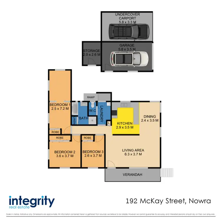 Floorplan of Homely house listing, 192 & 192A McKay Street, Nowra NSW 2541