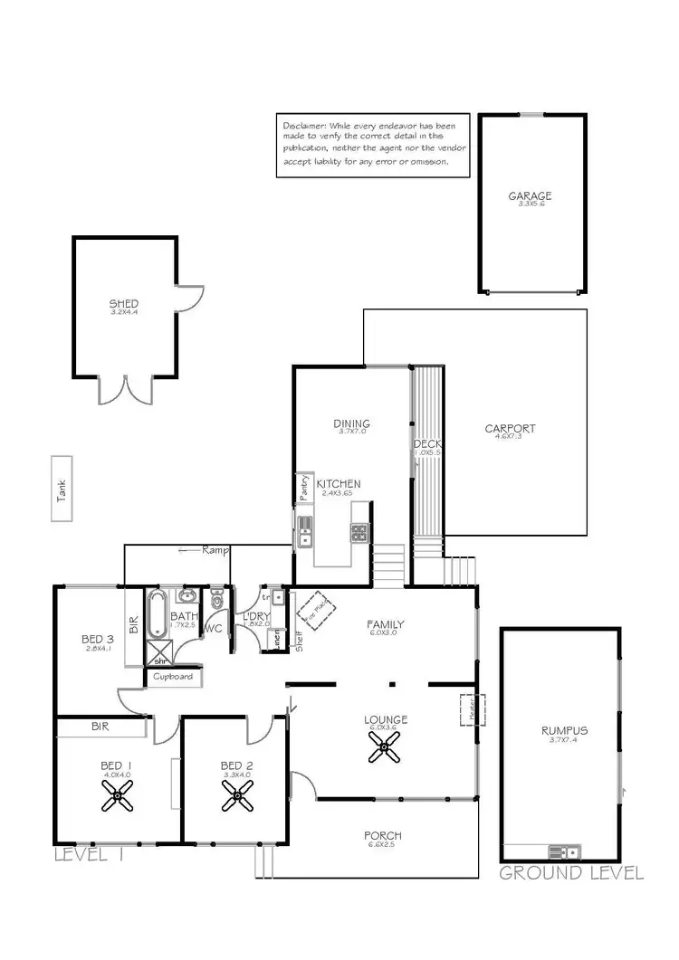 Floorplan of Homely house listing, 38 Ocean Avenue, Port Lincoln SA 5606